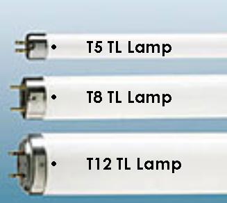 Energieadviseur - TL verlichting - energiezuinige verlichting - T5 - T8